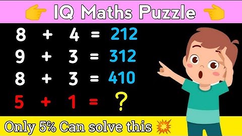 Maths logical puzzle//#77 // IQ maths puzzle//#logicalreasoning #logical #iqtest #mathspuzzles