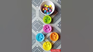 color sorting ASMR 🧡💙💚#trending #satisfying #asmr #relaxing #shorts