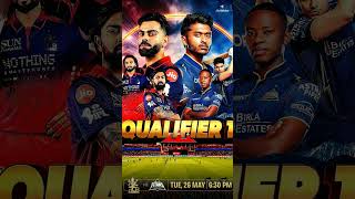 STAR SPORTS POSTER FOR RCB Vs GT QUALIFIER 1. 🔥