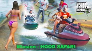 GTA 5 Mission HOOD SAFARI - RTX 4090 - GTA V Hindi Game Play #26