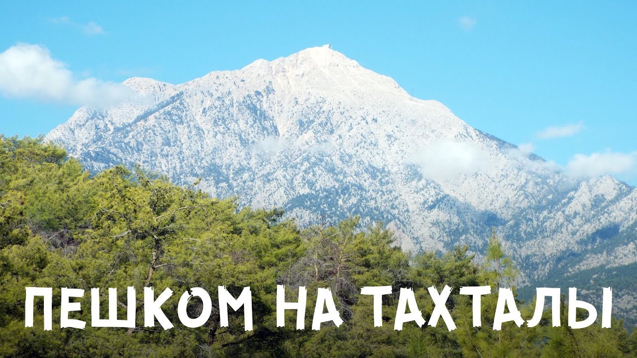 Гора тахталы на машине