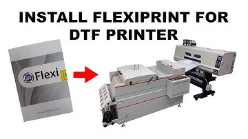 INSTALL FLEXIPRINT | PHOTOPRINT FOR DTF PRINTER | ICC PROFILE