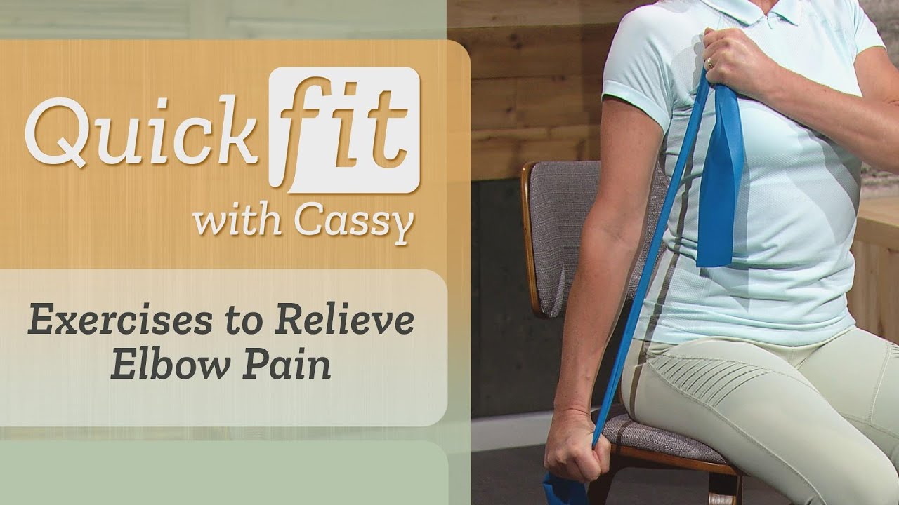 Exercises to Relieve Elbow Pain Quick Fit With Cassy YouTube