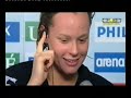 Intervista Pellegrini WORLD RECORD 4.01.53 400sl Eindhoven