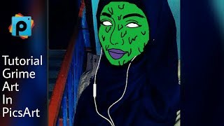 Tutorial PicsArt - Grime Art PicsArt