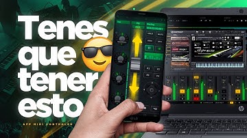 Cómo controlar cualquier DAW desde tu celular | Android APP GRATIS  🎹🔥🔊