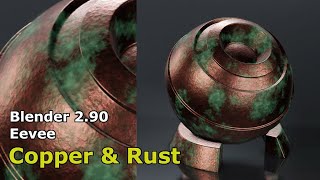 Blender | Copper & Rust | Eevee Shader Tutorial
