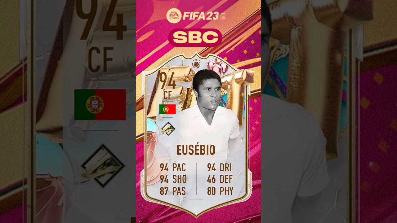 EUSÉBIO ICON FUT BIRTHDAY in fifa 23!! 