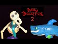 Открытие рубрики,,Dark Deception 2&quot;.Скелет Криз и Пластелиновый Мегалодон Пиша.