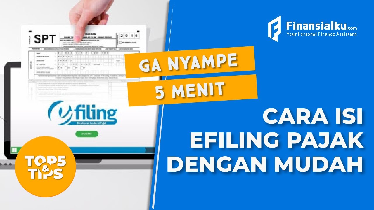 Cara Mudah Mengisi Efiling Pajak - YouTube
