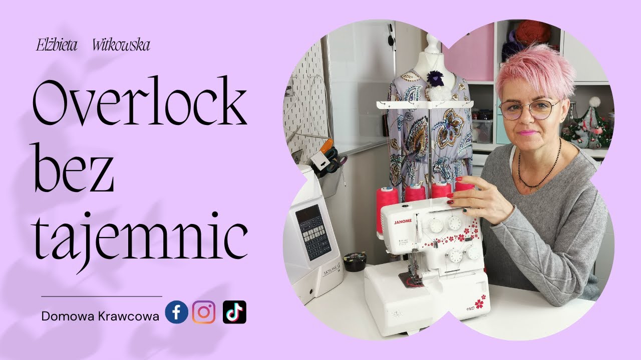 Overlocka obsługa - Jak zmienić nici