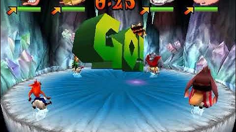 Crash Bash | MELT PANIC | LEVEL 2 | PS1