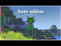 cute hat addon for minecraft pe | aesthetic mod