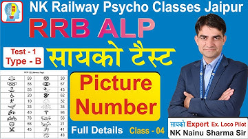 Picture Number Memory Test Full Detail RRB ALP PsychoTest #alp_psycho_test #cbat_test #psycho_test
