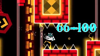 Dance Massacre 66-100 (Progress #1) | Geometry Dash 2.11