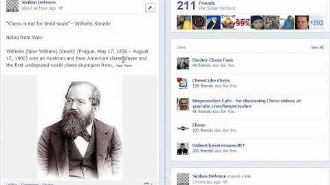 Chess World.net: "Chess is not for timid souls" - William Steinitz (Chessworld.net)