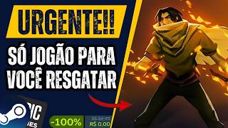 CORRE! JOGÃO para RESGATE DE GRAÇA na STEAM e EPIC GAMES, PROMOÇÃO com jogos baratos e Amazon Luna!