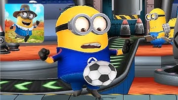 Minion Rush SOCCER fullscreen gameplay walkthrough ios / android