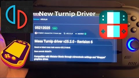 New Turnip Driver 25.2.0 R6 (Review) on Odin 2