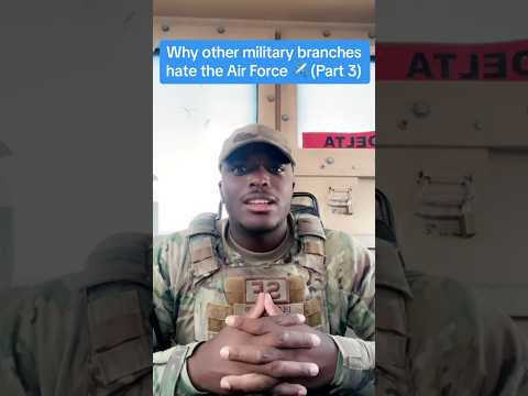 Why other Military branches hate the Air Force (Part 3) #shorts
