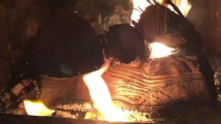 Fire burning for two minutes straight 