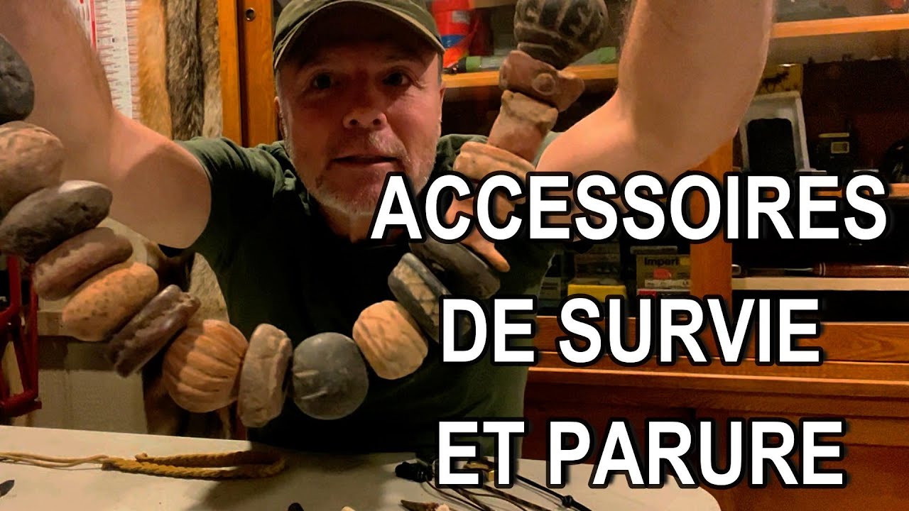 ACCESSOIRES DE SURVIE ET PARURE #survie #astuce