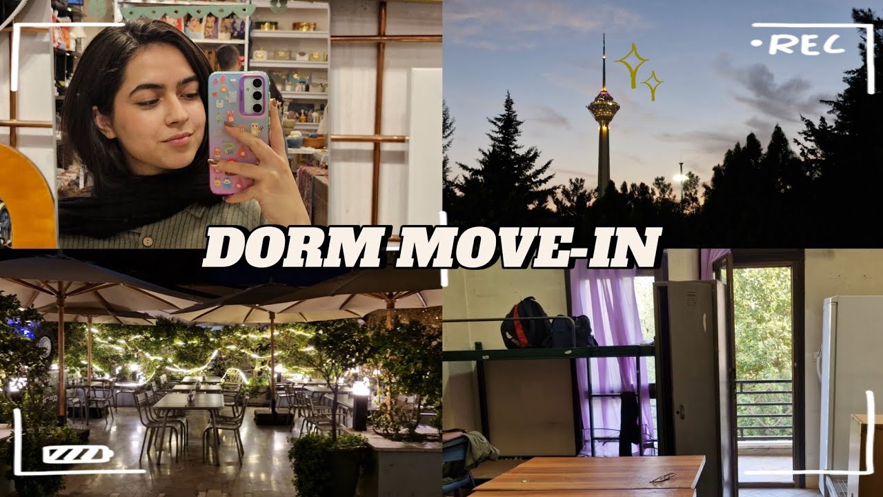 ولاگ بازگشت به خوابگاه | خوابگاه دانشگاه تهران چطوریه؟ | تهرانگردی ✨️