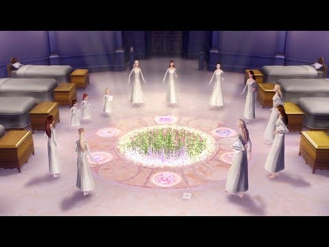 Barbie in The 12 Dancing Princesses - Genevieve opens the magical gateway