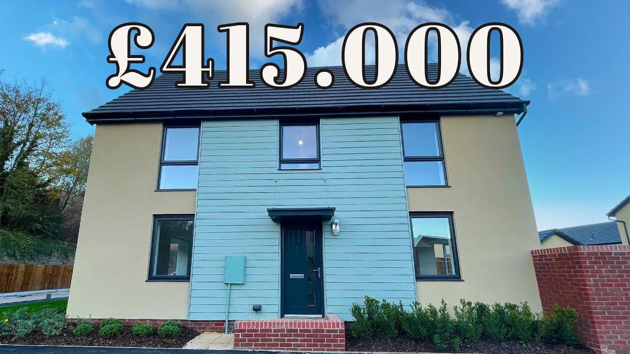 ⁣How a David Wilson house looks in Wales | 4 bedroom new build