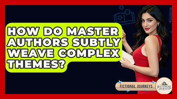 How Do Master Authors Subtly Weave Complex Themes? - Fictional Journeys