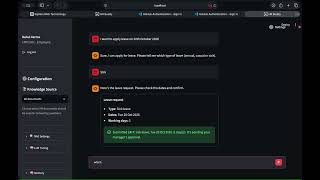 Details streamlit HR buddy Screen recording Update