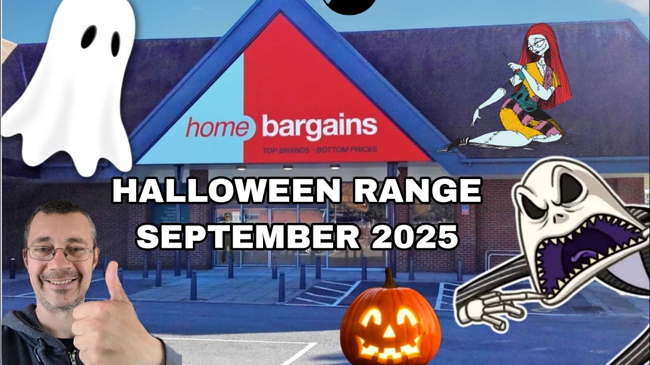 HOMEBARGAINS HALLOWEEN RANGE SEPTEMBER 2025 