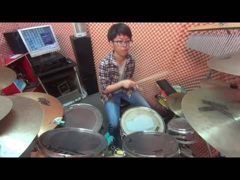 許珮蓁      漂向北方       drum Cover  莊漢章打擊工作室