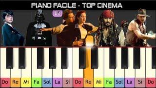 Apprendre au piano très facile les plus célèbres musiques de film Vol.1 (Pour enfants ou débutants)