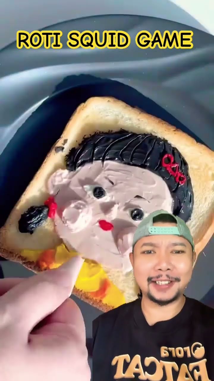 ROTI SQUID GAME ENAK!!!??#shortsfeed #shorts #funny
