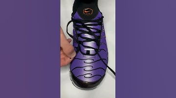 How to Lace Nike Air Max Plus the Clean Way  #nikeairmaxplus #nikeshoes #shoelacetying #shoelaces