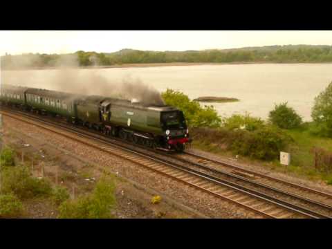 Tangmere Steam Train Locomotive on the Dorset Coas...