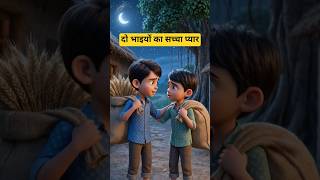 🌾 दो भाइयों का सच्चा प्यार | Emotional Brother Story #cartoon2090