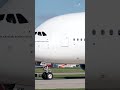 King Of The Skies - Emirates Airbus A380 Close Up Spool Up and Departure from Manchester