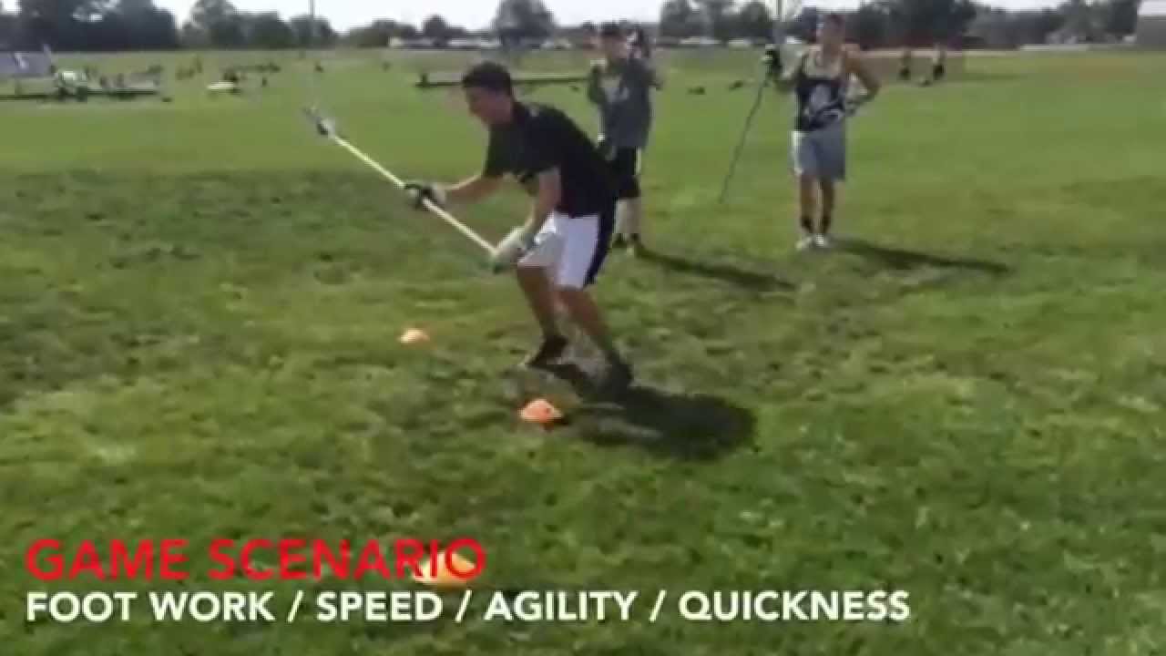 380 Lacrosse Position specific training Defense YouTube