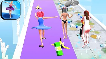 Beauty Race Gameplay All Levels iOS,Android Walkthrough Mobile Relaxing Game Update Noob & Pro