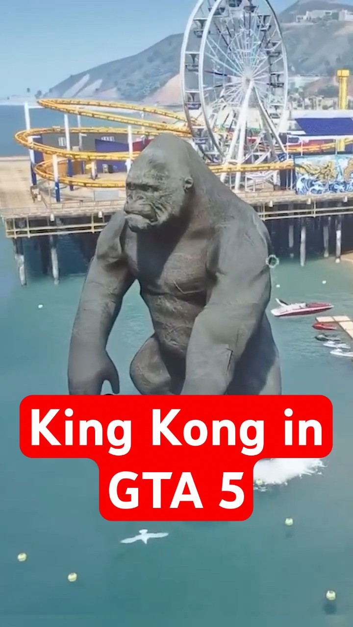 King Kong In GTA 5 YouTube Oardefault 