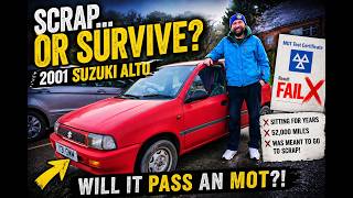2001 Suzuki Alto Left to Rot… Will It Pass an MOT or Go to Scrap?