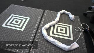 LineFORM Prototype experiment - record+replay Rope (Mar 24. 2015)
