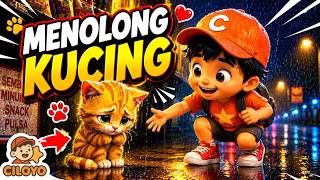 Menemukan Kucing dan Merawatnya 🐱 Cerita Kucing Lucu & Ceria 🎵 Lagu-Lagu Anak & Balita Animasi Lucu