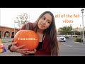 THE ULTIMATE FALL VLOG