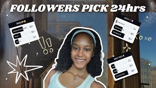 My Instagram Followers Controlled My Entire Day (24 Hours) 😭