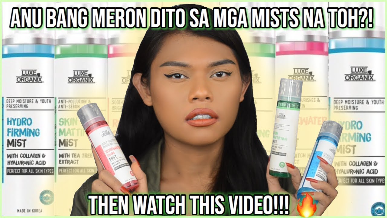 IS LUXE ORGANIX MIST REALLY EFFECTIVE?! IF YOU HAVE OILY & ACNE PRONE SKIN WATCH THIS! + GIVEAWAY