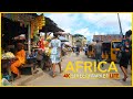 African MARKET - STREET LIFE like you've NEVER SEEN !!  deep Inside the most populous city of Africa