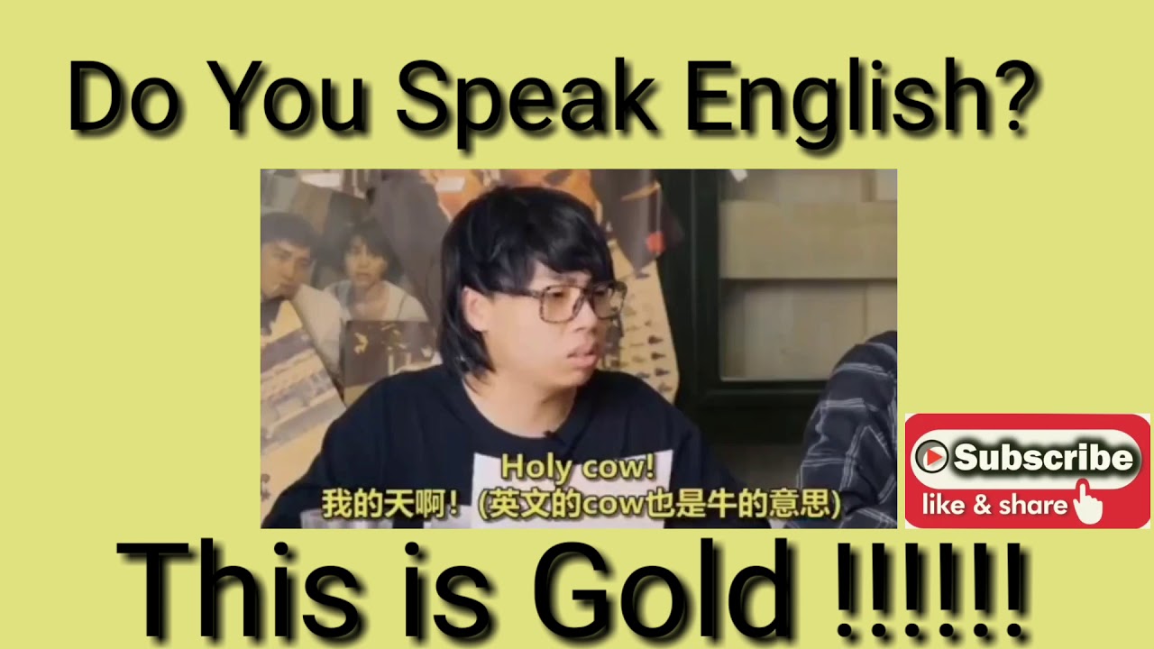 Learn how to speak in english.. in funny way YouTube
